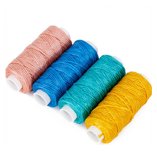 0.65mm Round Wax Hand-sewn Waxed High Strength Cored Sewing Thread For  Leather Sewing Polyester - Buy 0.65mm Round Wax Hand-sewn Waxed High  Strength Cored Sewing Thread For Leather Sewing Polyester Product on